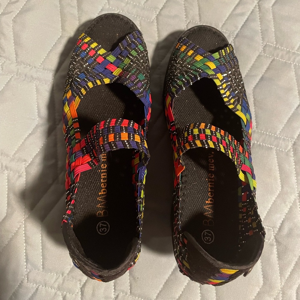 bernie mev. Multicolor Woven Footwear